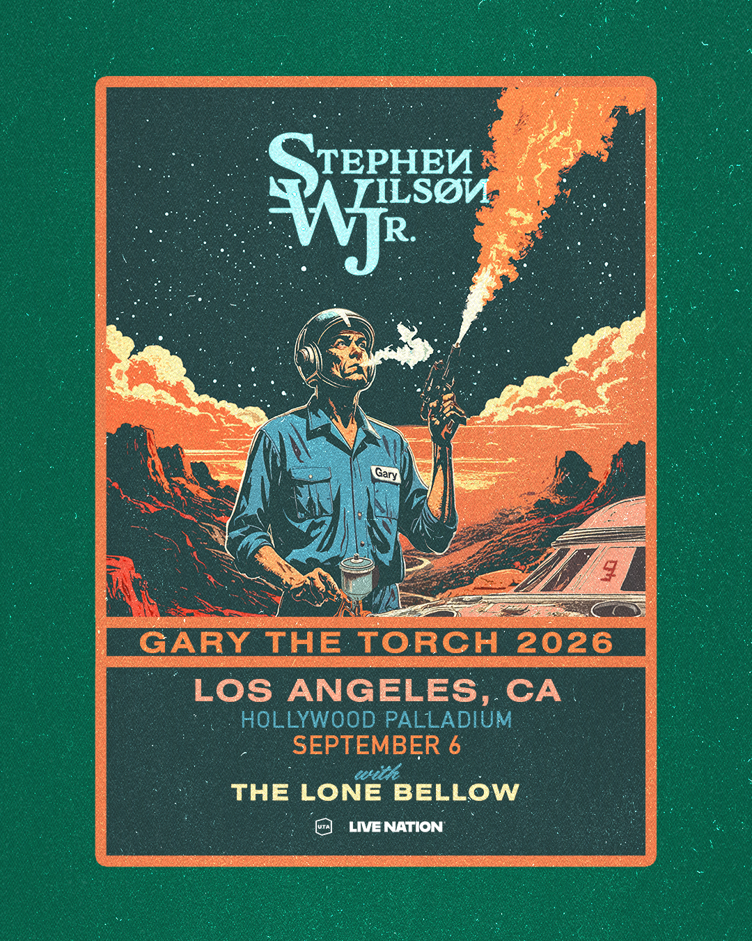 MEMBERS ONLY: Stephen Wilson Jr at the Hollywood Palladium on September 6